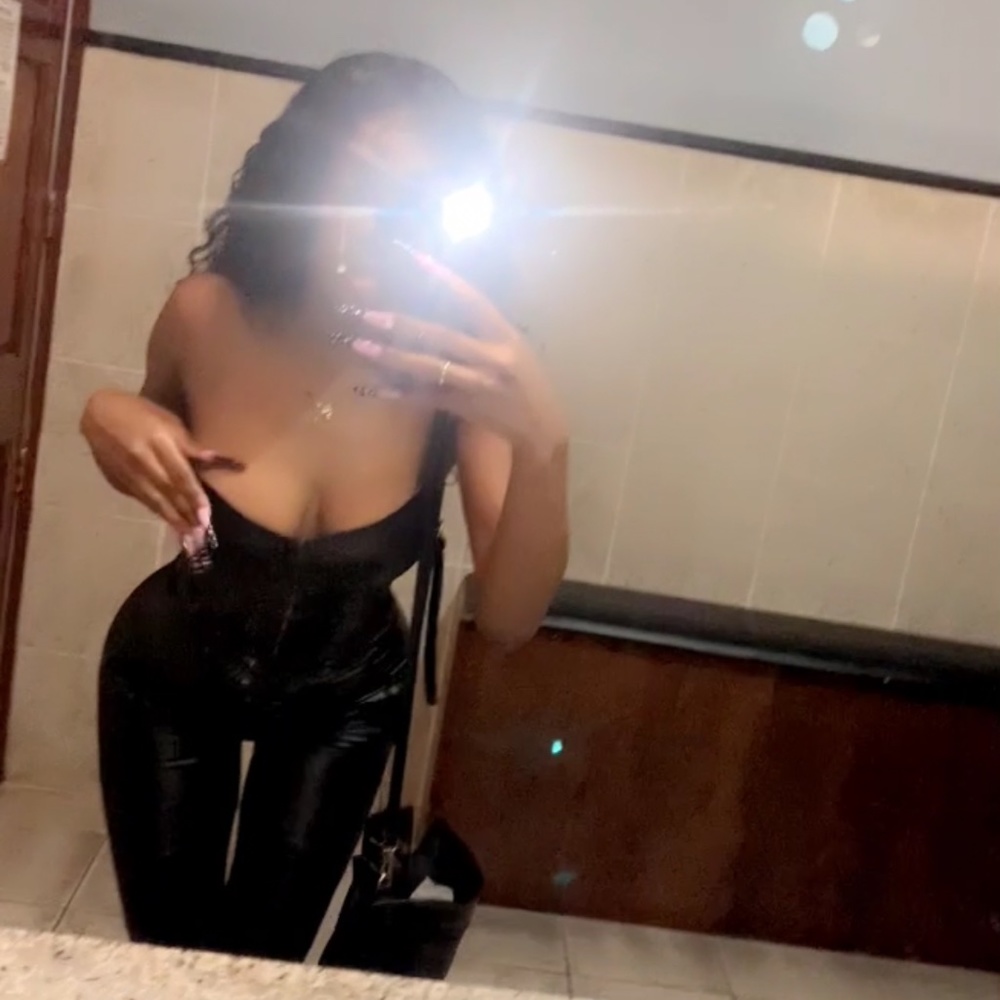 Black Leather 2 piece set